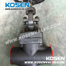 API 602 forgé Globe Valve ANSI Cl150 - Cl2680